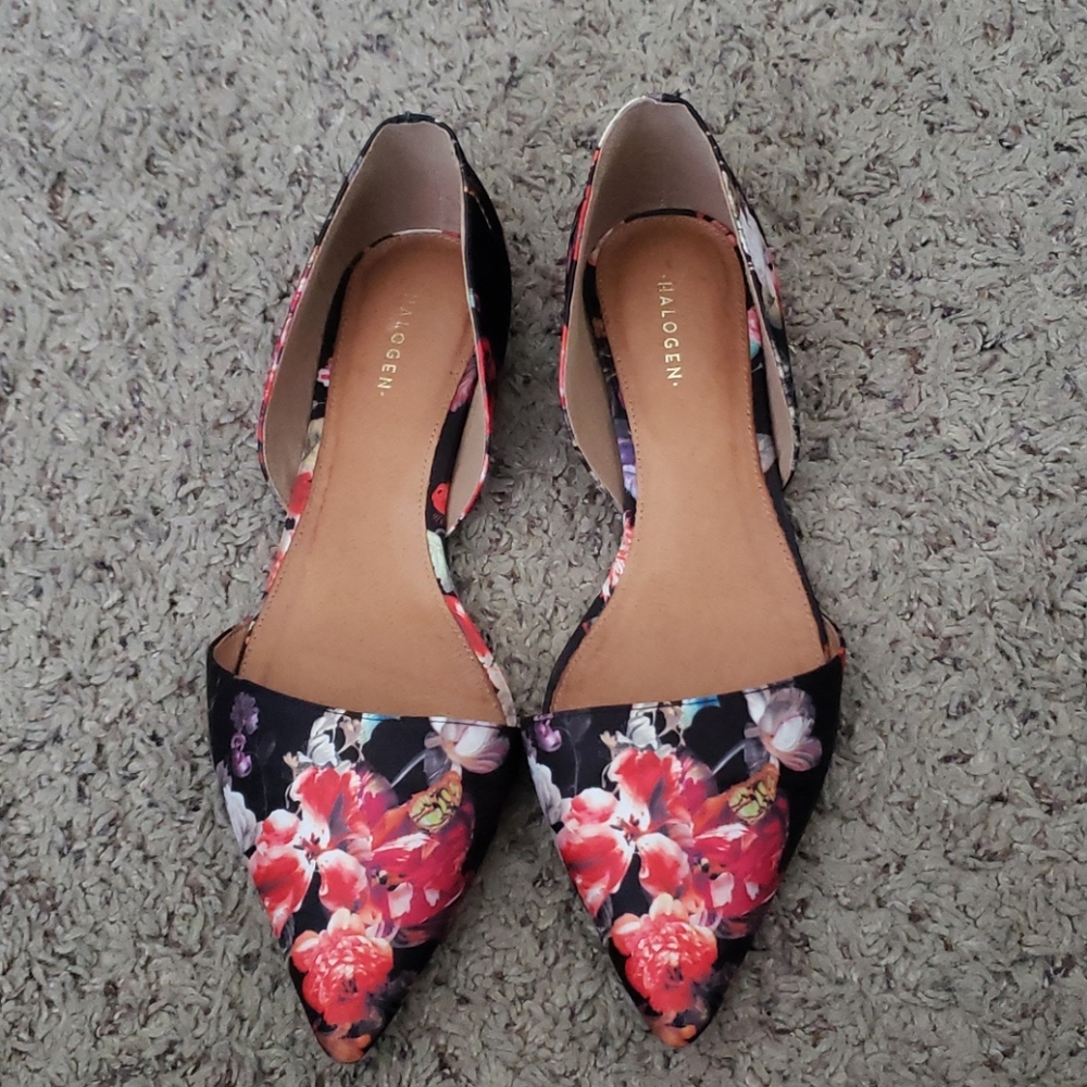 Halogen Maisy d'Orsai Pointed Flats Slip Ons